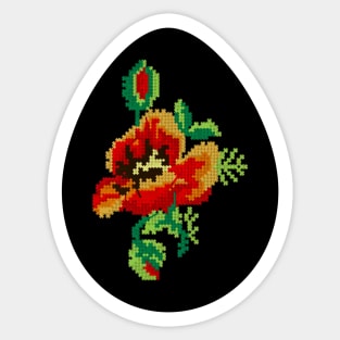 Traditional Easter egg Sticker